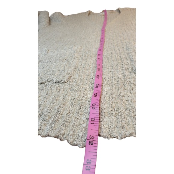 Pink Republic Long Cardigan Tan Black Knit XL - Picture 8 of 8